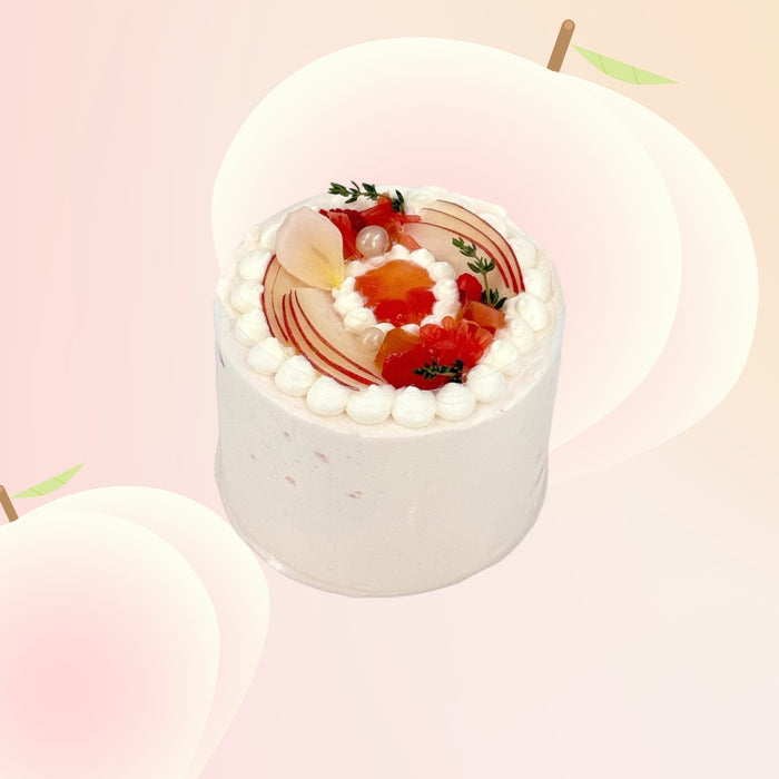 Peach Promise Cream Cake