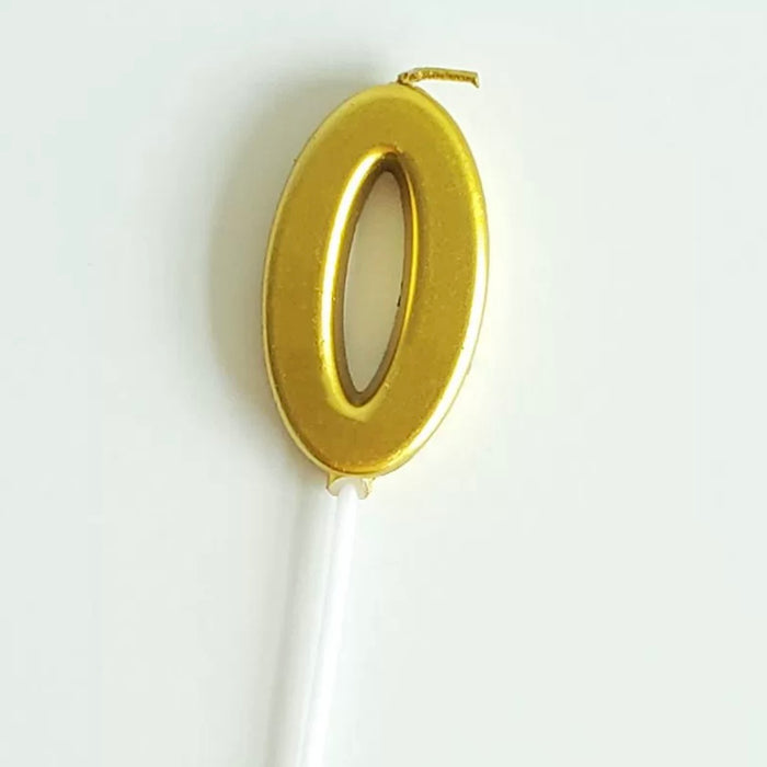 AC-0-9 Number Candle