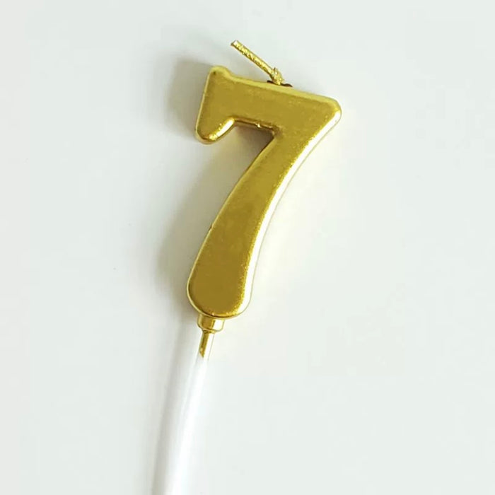 AC-0-9 Number Candle