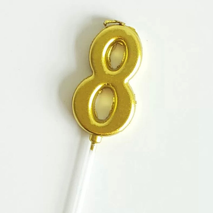 AC-0-9 Number Candle
