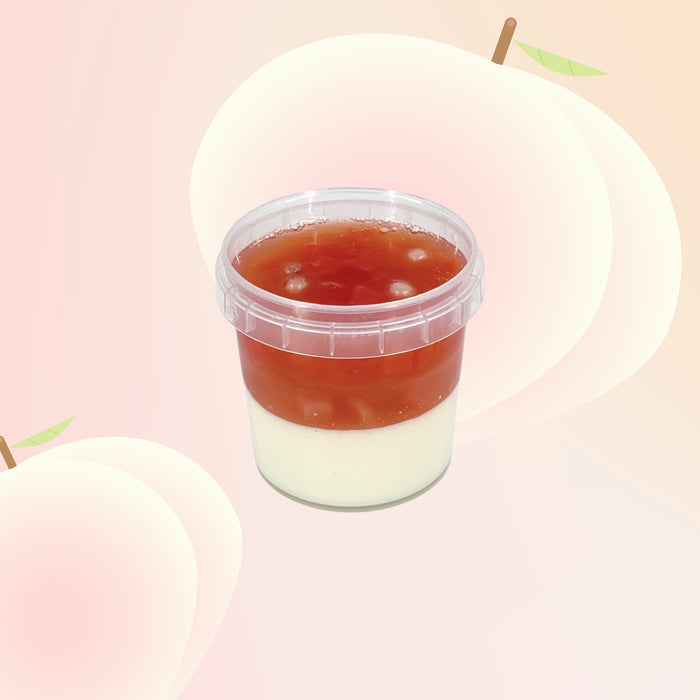 Peach Starlight Milk Pudding 300g