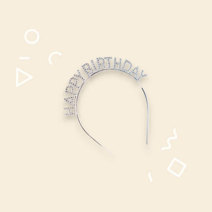 AC-Happy Birthday Headband