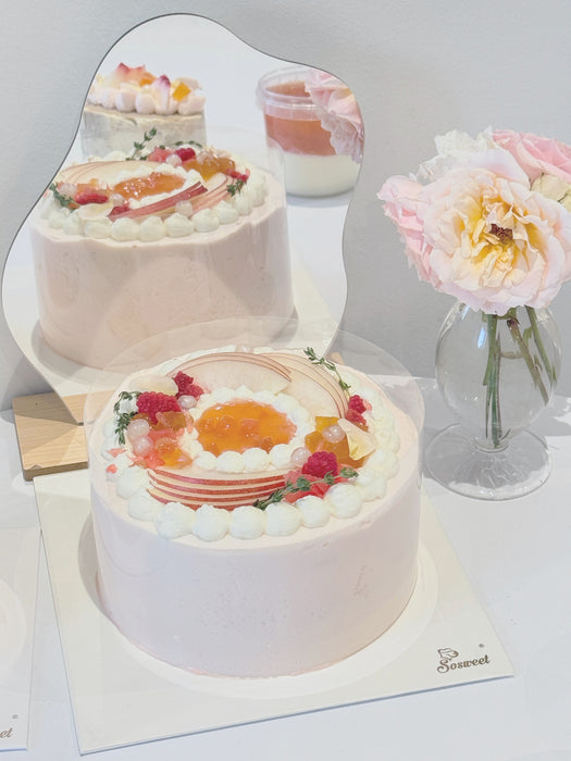 Peach Promise Cream Cake