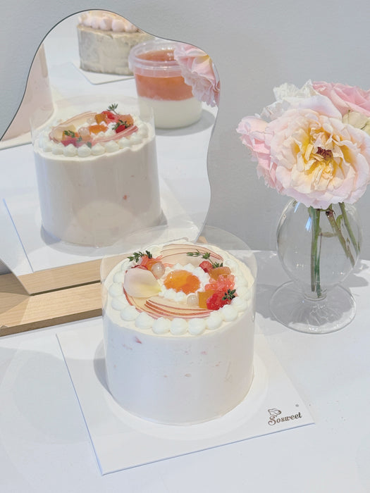 Peach Promise Cream Cake