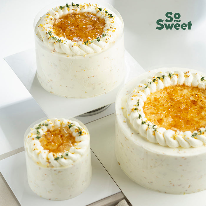 Osmanthus Rice Wine and Lychee Cake (London-In Stock)