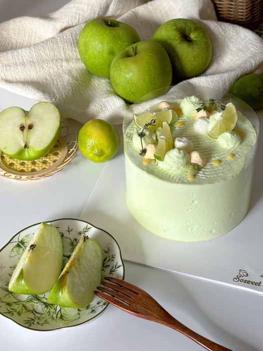 Passion Green Sunrise Cake