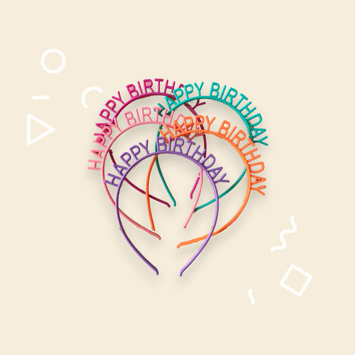 AC-Happy Birthday Headband