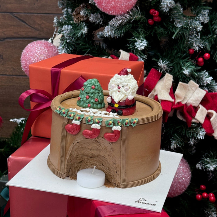 Santa's Little Stove Cake 6-inch