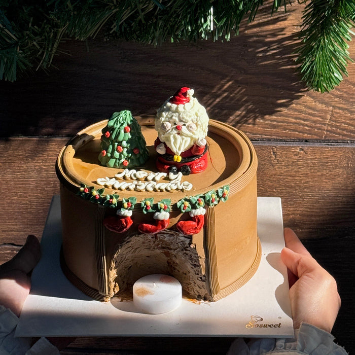 Santa's Little Stove Cake 6-inch