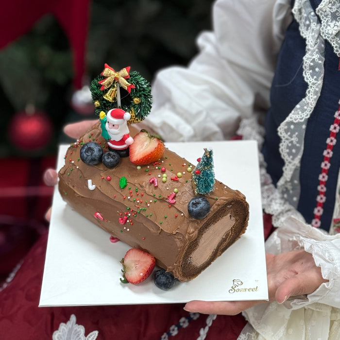 Christmas Santa’s Yule Log 6-inch