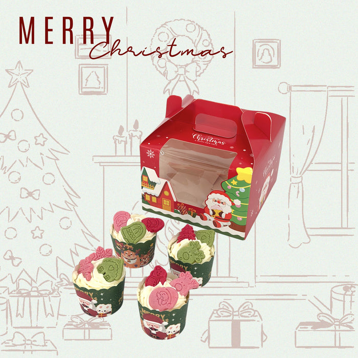 Rouge Noël Cupcakes