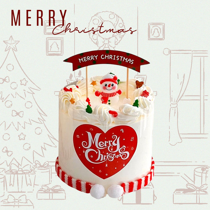 Cozy Christmas Hug Cake